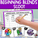 BLENDS Scoot | Beginning Blends Worksheets