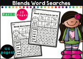 BLENDS Word Searches -Kids Activity Book