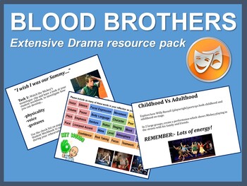 Preview of Blood Brothers: Extensive Drama resource pack