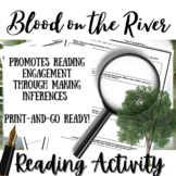 BLOOD ON THE RIVER | Novel Study Activity | Close Reading 