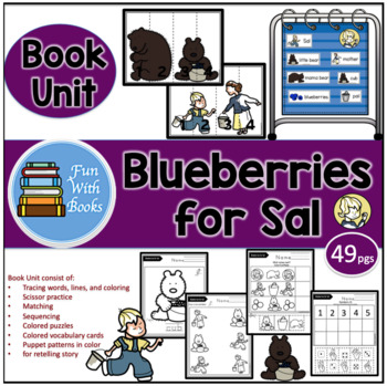 Preview of BLUEBERRIES FOR SALE FREE BOOK UNIT