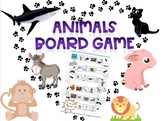 BOARD GAME: Wild and farm animals. FREE
