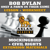BOB DYLAN - ONLY A PAWN IN THEIR GAME — Lesson & Activity 