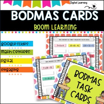 Preview of BODMAS Task Cards GOOGLE DRIVE version