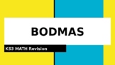 BODMAS revision