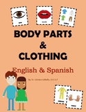 BODY PARTS & CLOTHING ITEMS - Adapted Workbook in English 