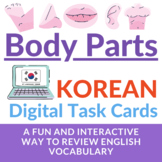 BODY PARTS Korean BOOM Cards | BODY PARTS Korean Distance 