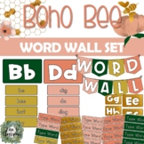 BOHO Bee EDITABLE Word wall  Classroom Decor
