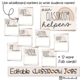 BOHO | Neutral Classroom Jobs Display | Classroom Theme | 