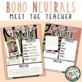 BOHO Neutrals Classroom Decor | Meet the Teacher | Plant C
