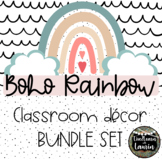 BOHO RAINBOW Classroom Decor Bundle