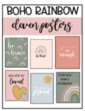 BOHO RAINBOW Inspirational Posters