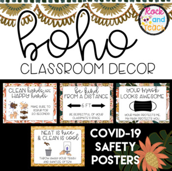 Preview of BOHO ROOM DECOR - COVID 19 Safety Tips