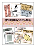BOHO Rainbow Math BUNDLE