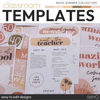 Summer Newsletter Templates Worksheets Teaching Resources Tpt