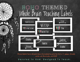 BOHO Themed Whole Brain Teaching Super Improvers Labels