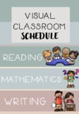 BOHO Visual Classroom Schedule