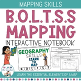 BOLTSS Geography Mapping Skills Interactive Notebook