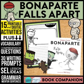 Preview of BONAPARTE FALLS APART activities READING COMPREHENSION - Book Companion