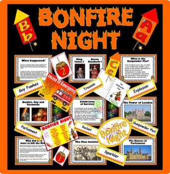 Preview of BONFIRE NIGHT, GUY FAWKES- Gunpowder plot fireworks KS1 KS2 HISTORY