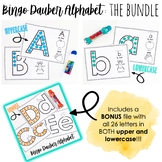 BONUS Bingo Dauber Alphabet BUNDLE: for use with bingo dab