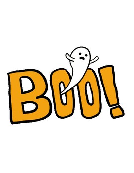 Preview of BOO Picture (Digital, Printable )