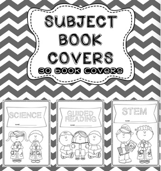 School Subject Book Covers