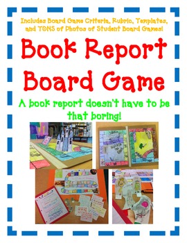 Preview of BOOK REPORT Board Game|Fun Creative Challenging|Distance Learning