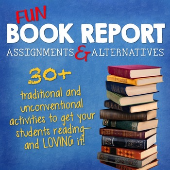 Preview of Book Report Projects & Alternatives: 30+ Creative Activities, PPT for ANY Book!