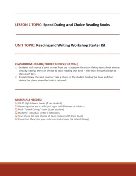 library adult book speed dating template