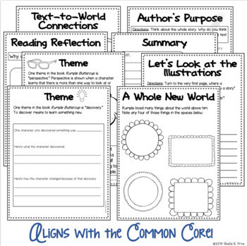 Rumple Buttercup Differentiated Book Study Activities by ...