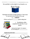 BOOK SWAP FLYER- CLASS OR SCHOOL SWAP