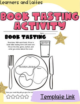 Preview of BOOK TASTING ACTIVITY