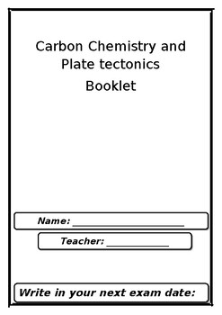 Preview of BOOKLET CARBON CHEMISTRY AND PLATE TECTONICS