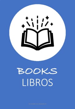 Preview of BOOKS (LIBROS) IN ENGLISH AND SPANISH