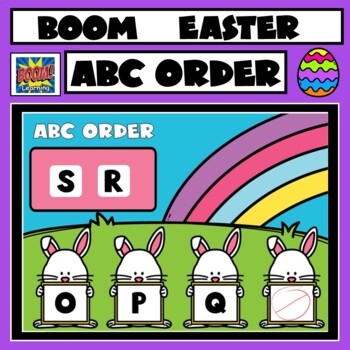 Preview of Alphabet BOOM Cards | ABC Order