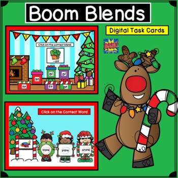 Preview of BOOM Blends Word Work