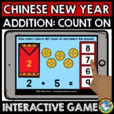 BOOM CARD CHINESE NEW YEAR MATH KINDERGARTEN ACTIVITY FEBR