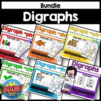 Preview of BOOM CARD Digraph BUNDLE