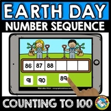 BOOM CARD EARTH DAY MATH ORDER NUMBERS TO 100 ACTIVITY APR