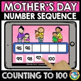 BOOM CARD MOTHERS DAY MATH CENTER ORDER NUMBERS TO 100 ACT