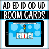 BOOM CARDS AD ED ID OD & UD Build a Word Spelling