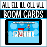 BOOM CARDS ALL ELL ILL OLL & ULL: Build a Word
