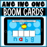 BOOM CARDS ANG ING ONG Words Build a Word Spelling