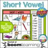 BOOM CARDS | CVC Short Vowels