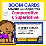 BOOM CARDS Comparative & Superlative ADJECTIVES & ADVERBS
