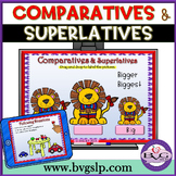BOOM CARDS Comparatives & Superlatives ADJECTIVES Telether