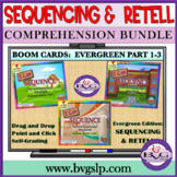 Reading Comprehension BOOM CARDS Sequencing | Story Retell