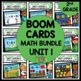 2nd Grade Math Review BOOM CARDS BUNDLE Module 1