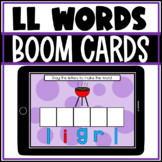BOOM CARDS Double Letter LL Build a Word Spelling